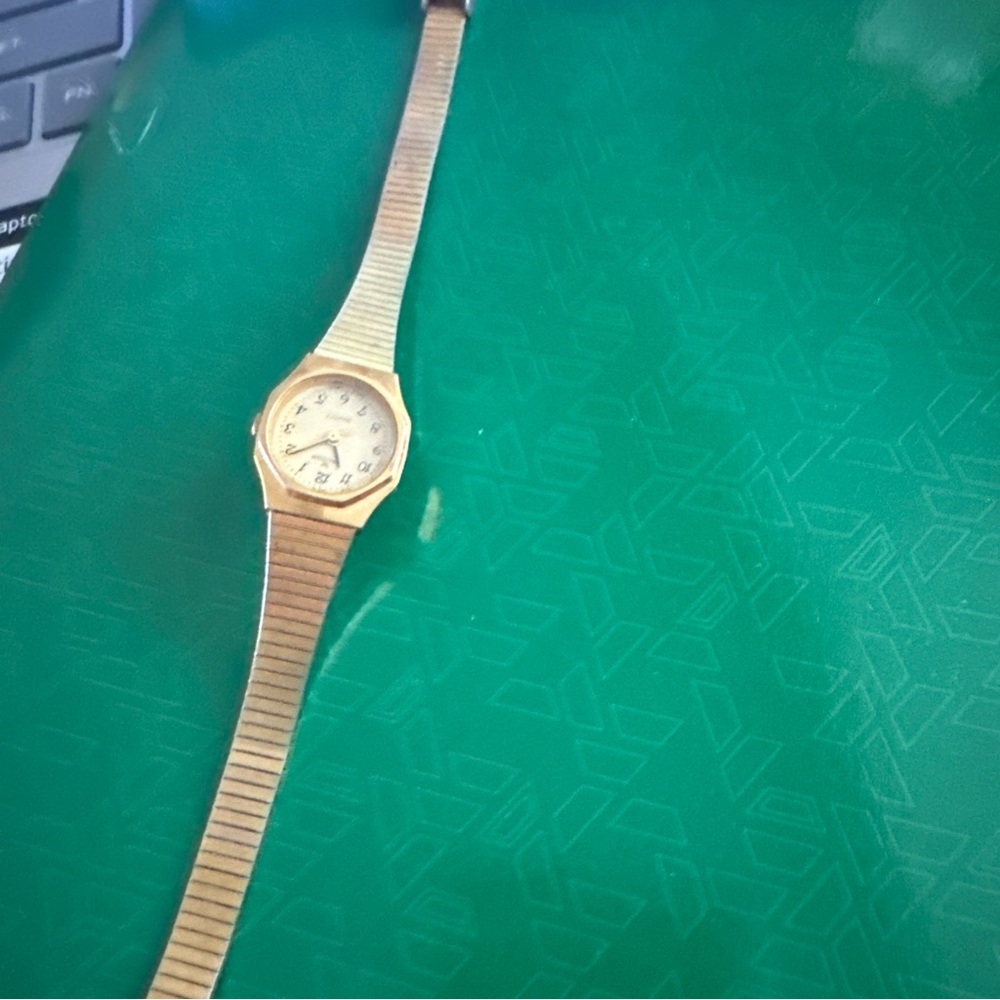 waltham Gold Quartz Watch